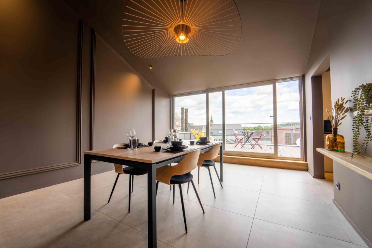 Luxury Penthouse & Terrace - Mons City Center Eksteriør billede