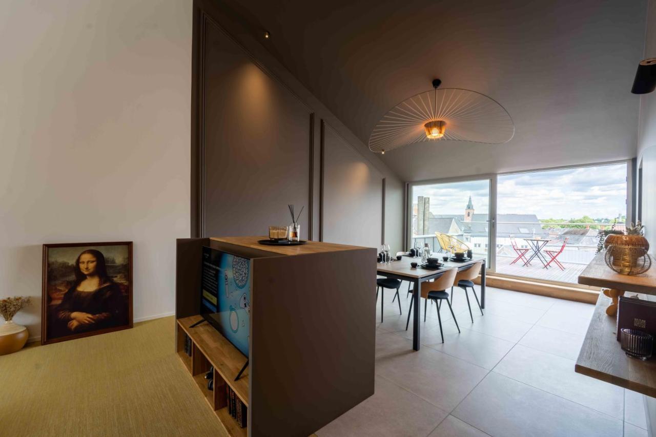 Luxury Penthouse & Terrace - Mons City Center Eksteriør billede